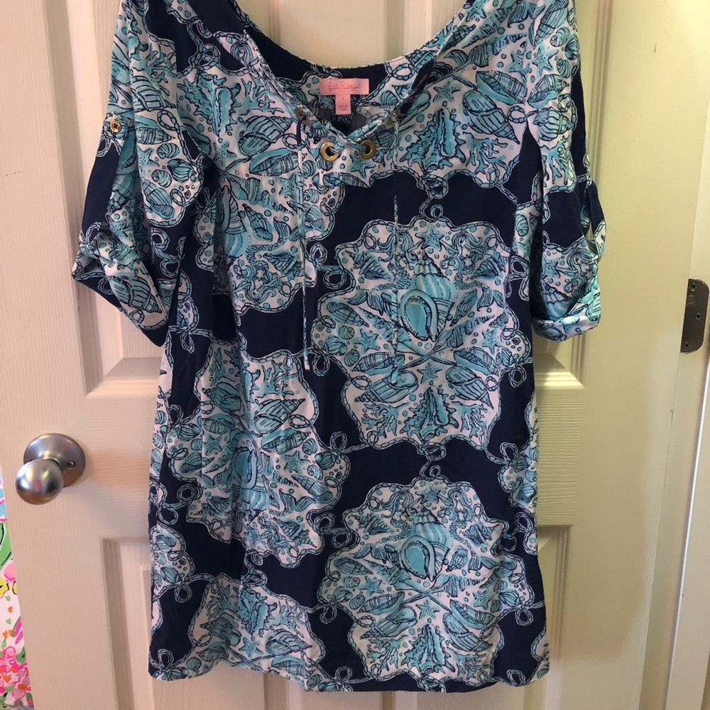 Lilly Pulitzer beach cover up